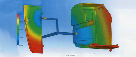 Estudos reologios para moldes injeção